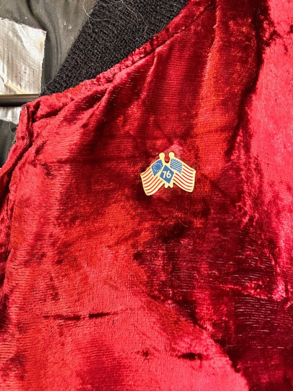 Vtg 80s 90s Crushed Velvet Sukajan Souvenir Jacket - Korea Dragon Bomber - Picture 3 of 16